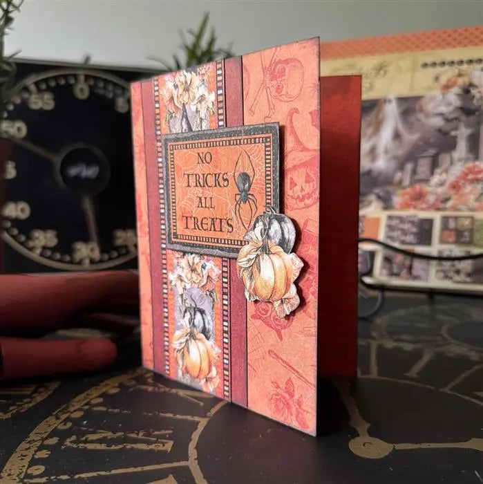 Ghostly Greetings Scrapbook Collection Kit,  8" x 8" - Graphic 45