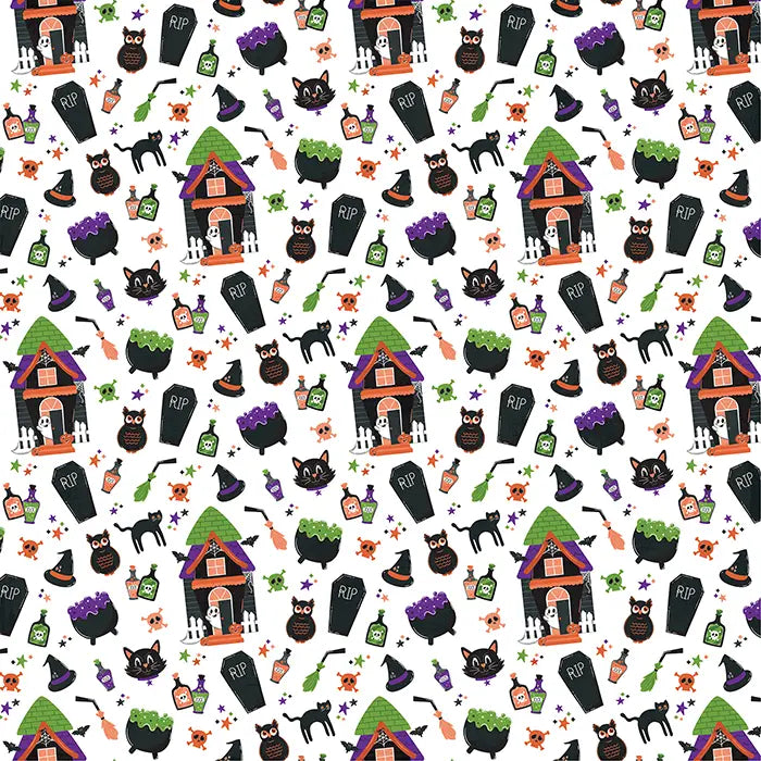 Ghosts And Goblins Scrapbook Collection Kit, 12" x 12" - Echo Park