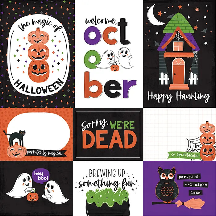 Ghosts And Goblins Scrapbook Collection Kit, 12" x 12" - Echo Park