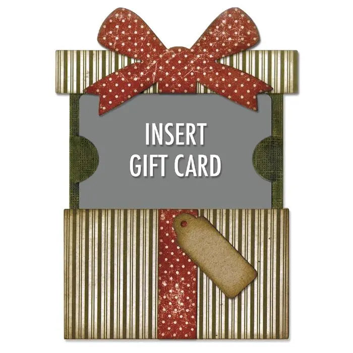 Gift Card Package Thinlits Die Set Die Set 6PK - Back from the Vault - Tim Holtz - Sizzix