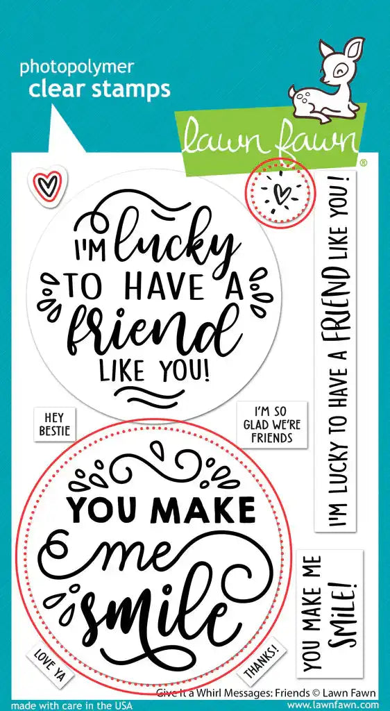 View 2 of Give It a Whirl Messages: - Lawn Fawn