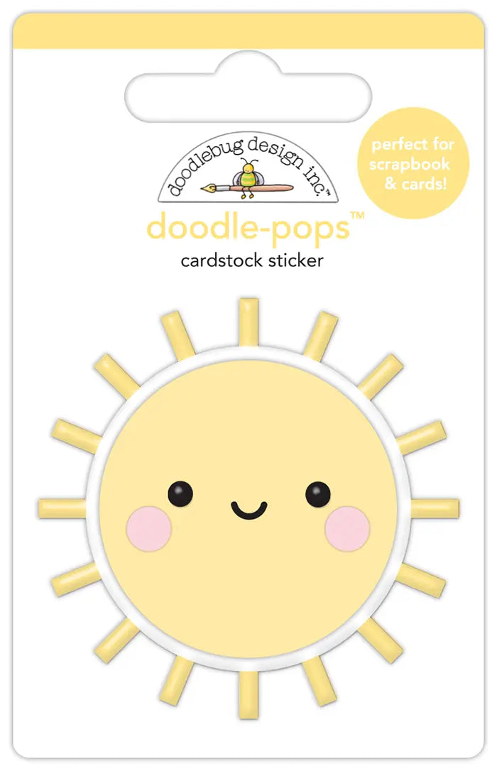 Good Day Sunshine Doodle-Pops - Butterfly Kisses - Doodlebug