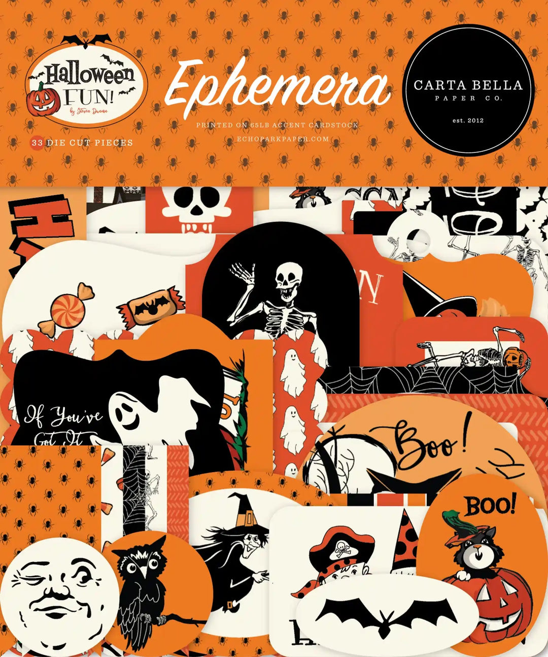 Halloween Fun Ephemera - Carta Bella