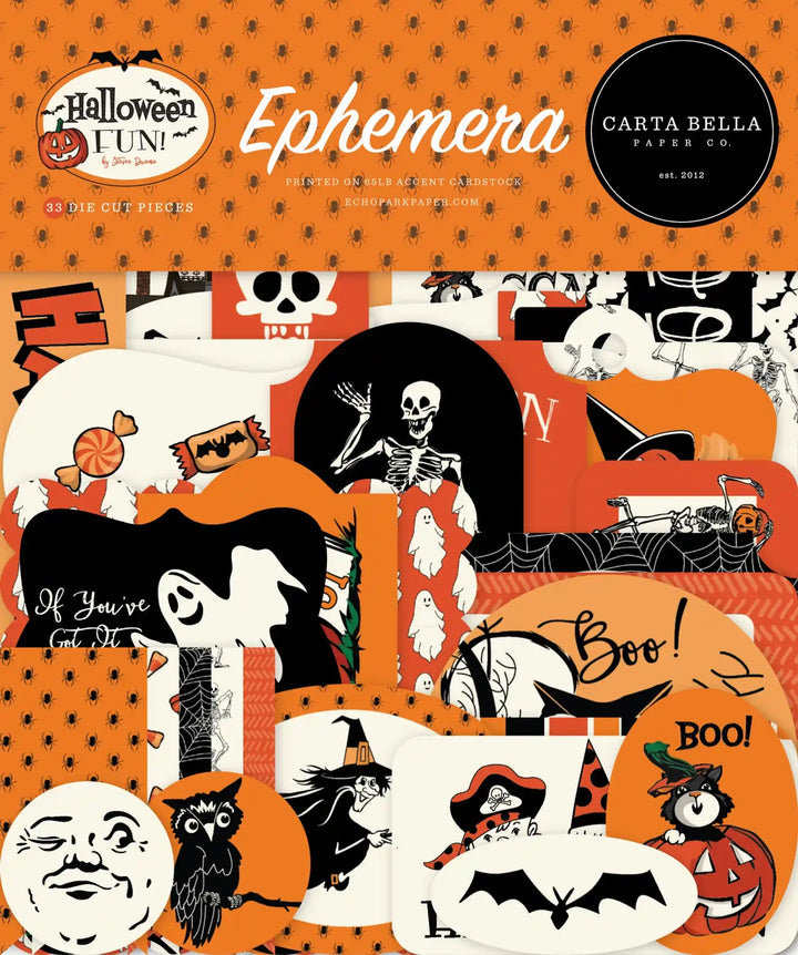 Halloween Fun Ephemera - Carta Bella