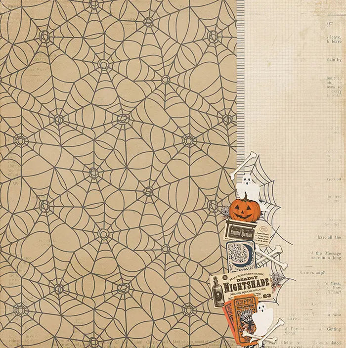 Halloween Junque Scrapbook Collection Pack, 12"x 12" - PhotoPlay