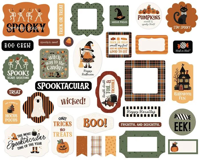 Handmade Halloween Ephemera - Carta Bella