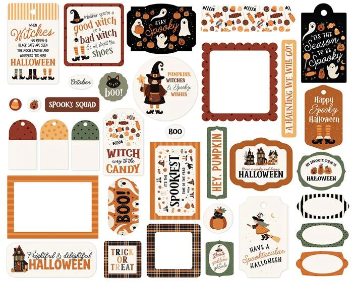 Handmade Halloween Frames & Tags - Carta Bella