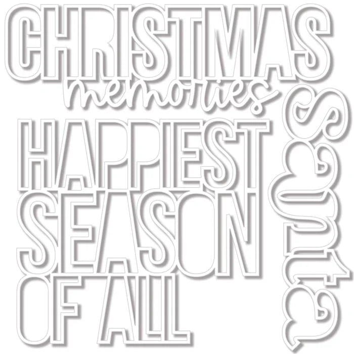 Happiest Season Of All Merry Mingle Cut-Outs - Bella Blvd