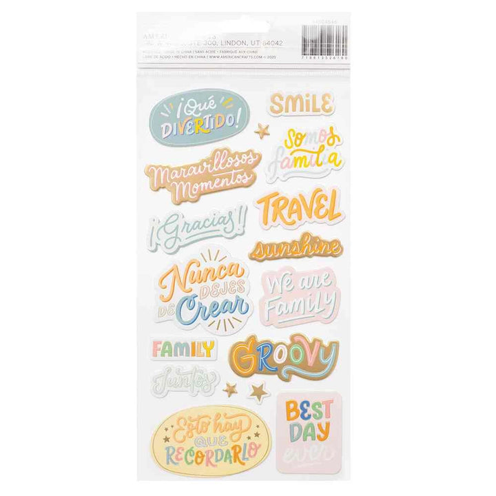 Happy Days Thickers - Buenos Dias - American Crafts