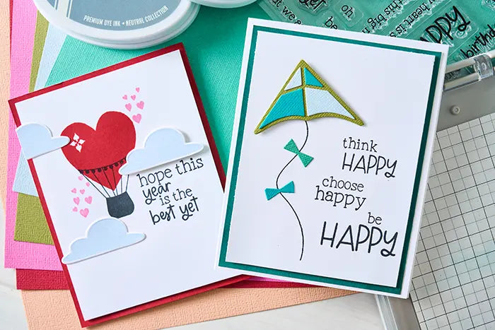 View 2 of Happy Everything Sentiment Clear Stamps Set - Catherine Pooler - Sizzix