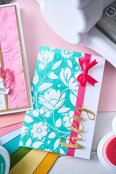 Happy Garden #1 3D Textured Impressions Embossing Folder - Catherine Pooler - Sizzix