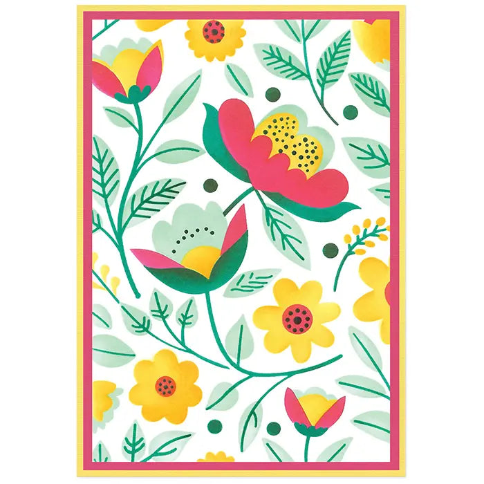 Happy Garden #2 A6 Layered Stencil Set - Catherine Pooler - Sizzix