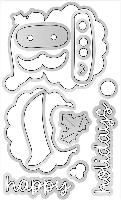 Happy Holidays Doodle Cuts - Oh What Fun - Doodlebug