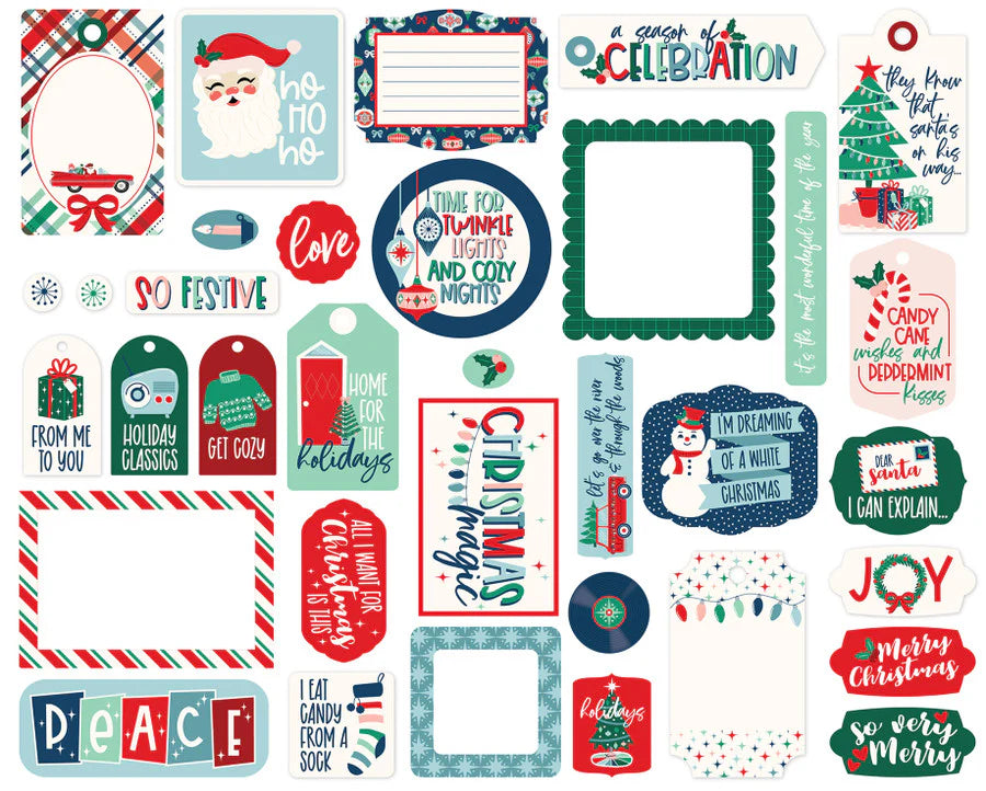 Happy Holidays Frames & Tags - Echo Park