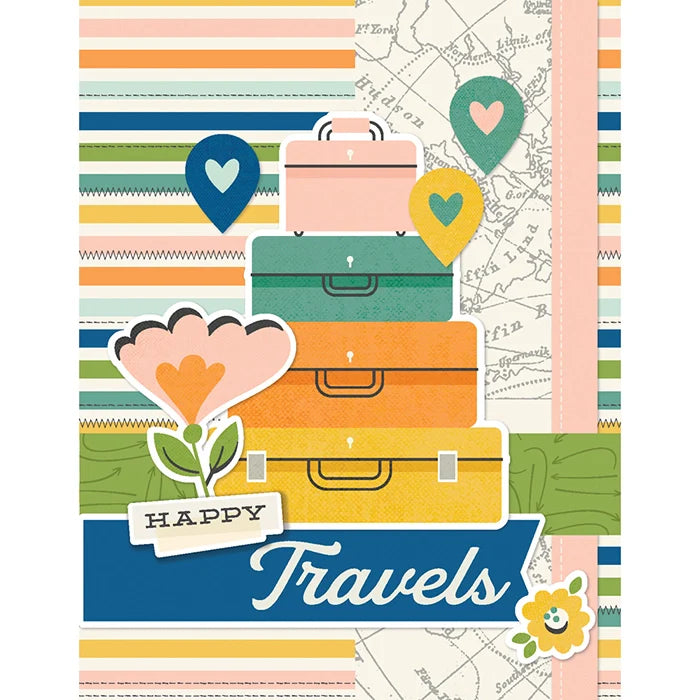 View 8 of Happy Travels Simple Cards Card Kit - Simple Stories