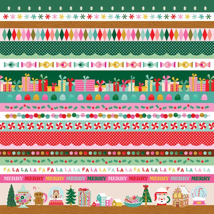 Hard Candy Christmas Scrapbook Collection Kit, 12" x 12" - Simple Stories