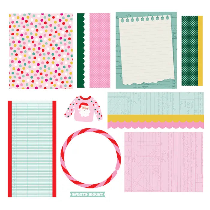 Hard Candy Christmas Simple Cards Card Kit - Simple Stories