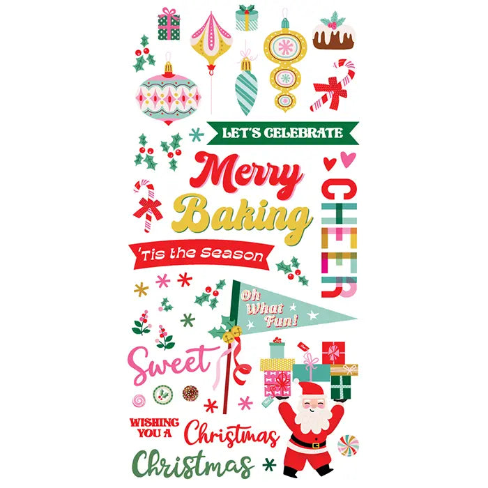 Hard Candy Christmas Simple Cards Card Kit - Simple Stories