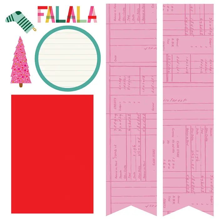 Hard Candy Christmas Simple Pages Page Kit - Simple Stories
