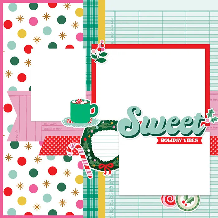 Hard Candy Christmas Simple Pages Page Kit - Simple Stories
