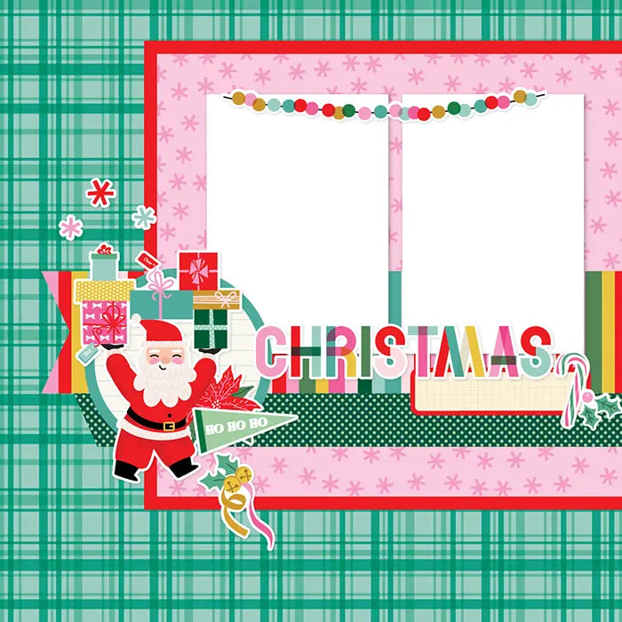Hard Candy Christmas Simple Pages Page Kit - Simple Stories