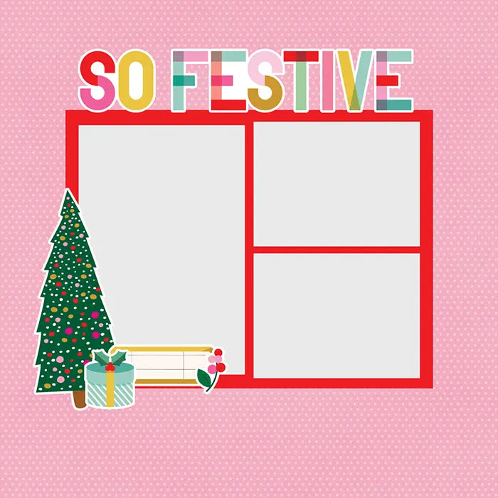 Hard Candy Christmas Simple Pages Page Pieces - Simple Stories