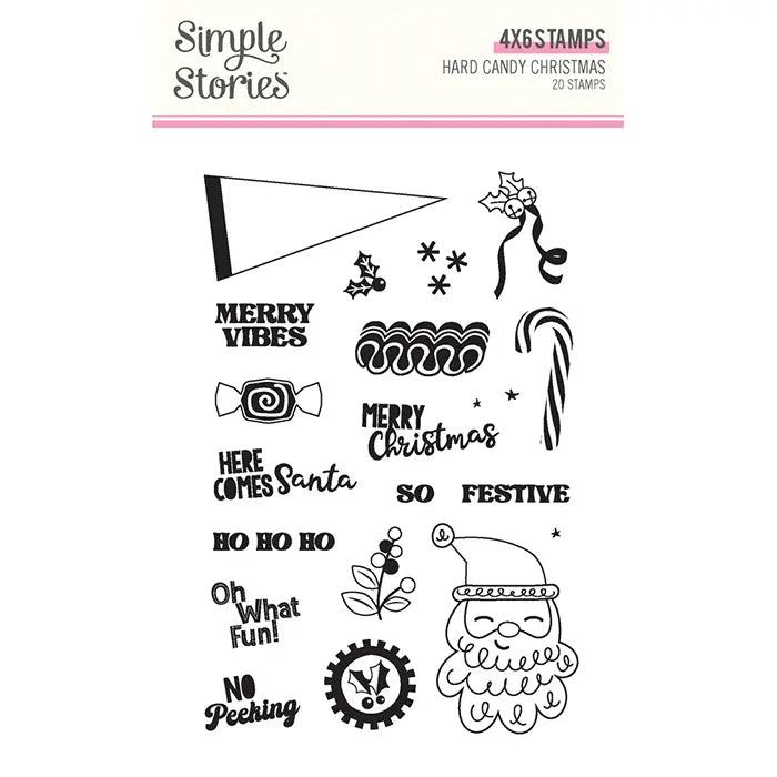 Hard Candy Christmas Stamps - Simple Stories