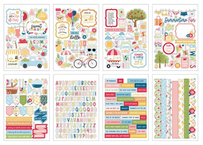 View 2 of Have A Great Summer Sticker Book - Echo Park