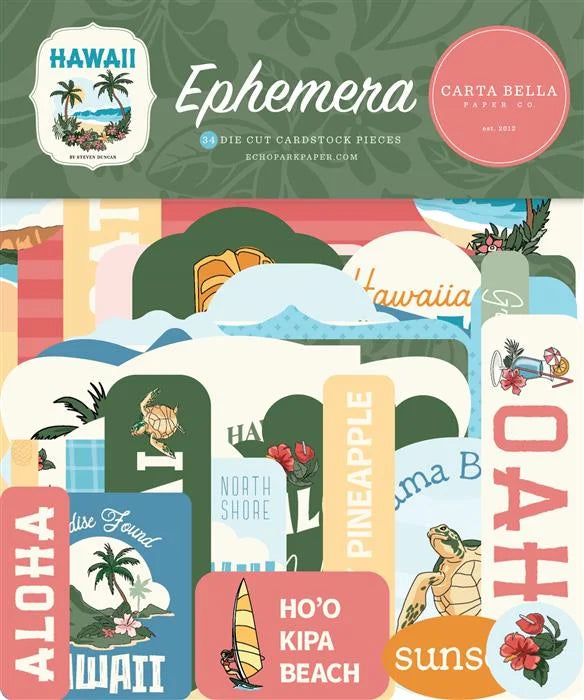 Hawaii Ephemera - Carta Bella