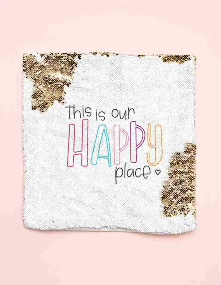 Sequin Pillow Blank for Heat Transfer-We R Memory Keepers
