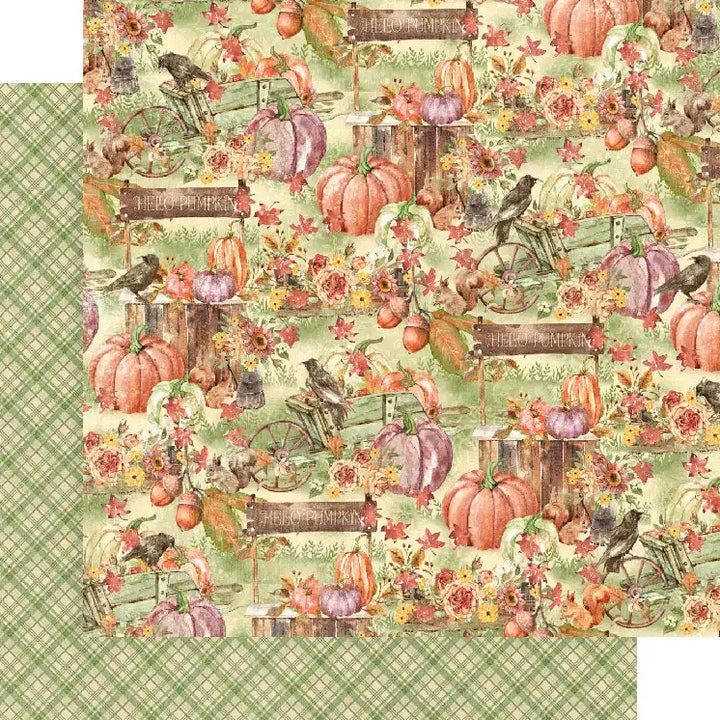 Hello Pumpkin 12x12 Collection Pack with Stickers - Graphic 45