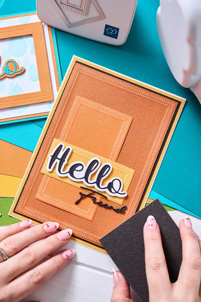 View 5 of Hello Sentiment Take Two's Thinlits Dies - Stacey Park - Sizzix