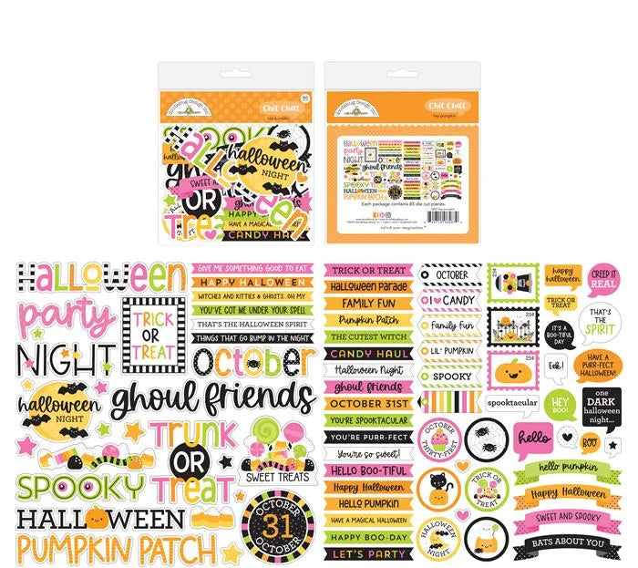 Hey Pumpkin Chit Chat - Doodlebug