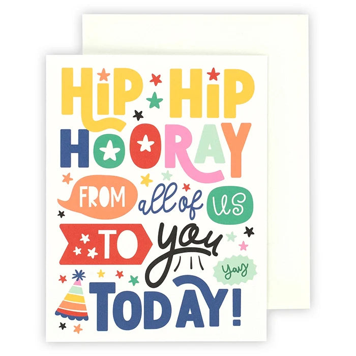 Hip Hip Hooray Greeting Card – Echo Park