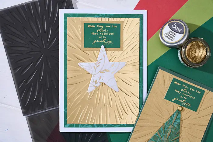Holiday Bits and Bobs Clear Stamp Set A5 with Framelits - Stacey Park - Sizzix