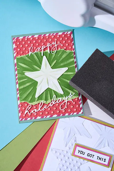 Holiday Bits and Bobs Clear Stamp Set A5 with Framelits - Stacey Park - Sizzix