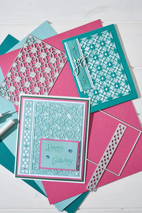 Holiday Bits and Bobs Clear Stamp Set A5 with Framelits - Stacey Park - Sizzix