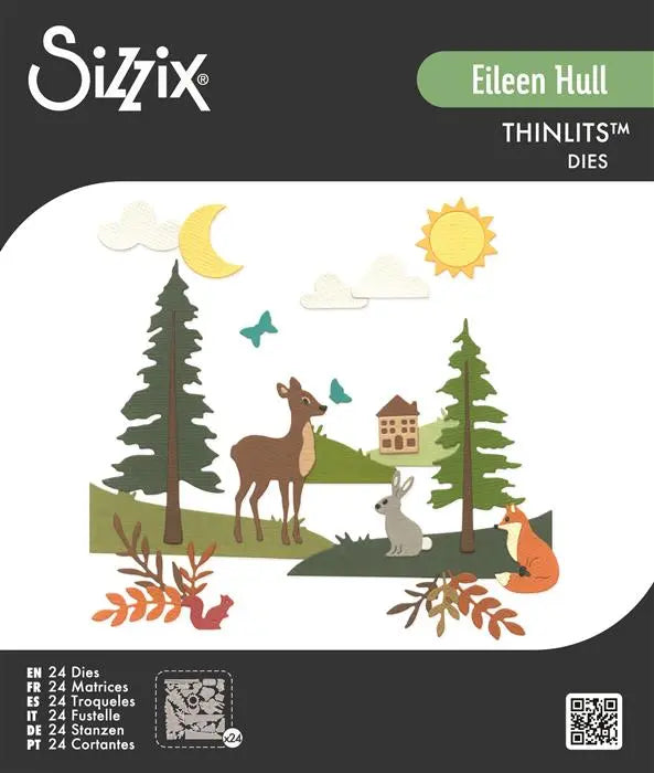 Home Sweet Home Thinlits Die Set Die Set 24PK - Eileen Hull - Sizzix