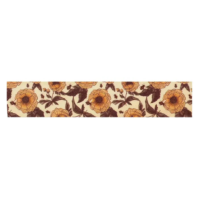Honey Bees And Flowers Please Washi Tape - Carta Bella