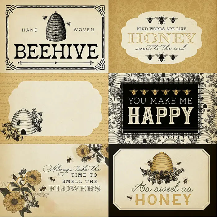 Honey Bee Scrapbook Collection Kit, 12" x 12" - Carta Bella
