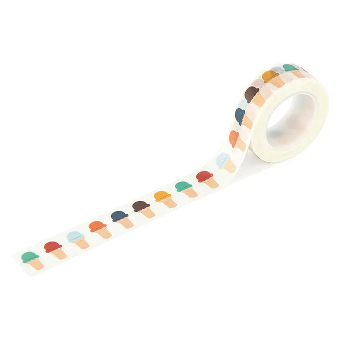 Ice Cream Cone Washi Tape - Summer Break - Echo Park