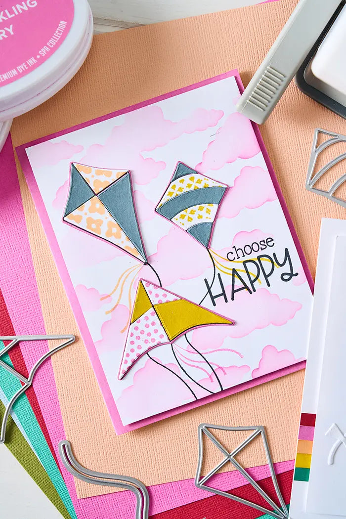 View 12 of In the Clouds A6 Layered Stencils - Catherine Pooler - Sizzix