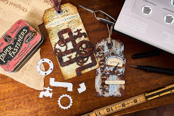 View 5 of Industrial Thinlits Dies - Back from the Vault - Tim Holtz - Sizzix
