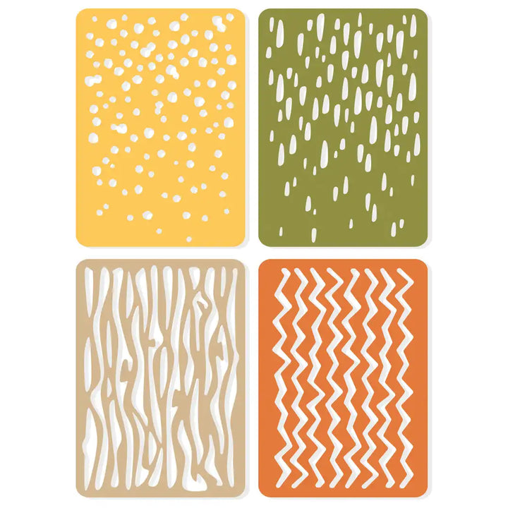 Infinite Doodles #2 Thinlits Die- Pete Hughes-Sizzix