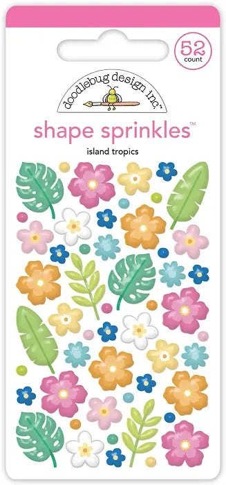 Island Tropics Shape Sprinkles - Summer Fun - Doodlebug