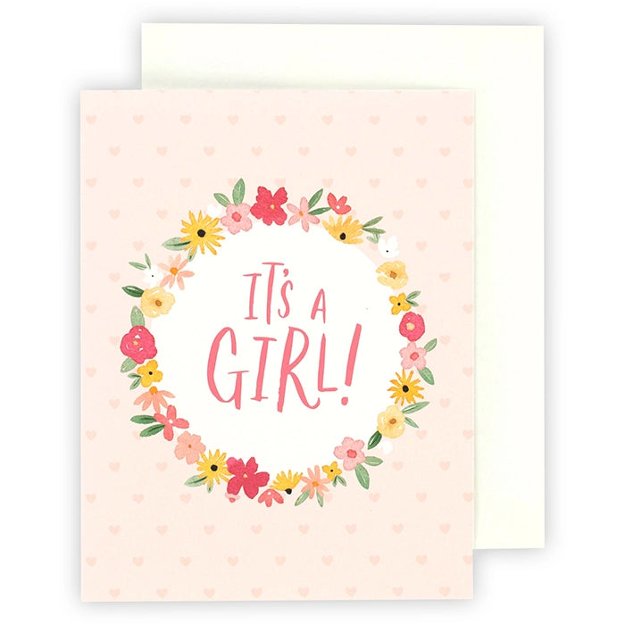 It's a Girl Greeting Card – Echo Park