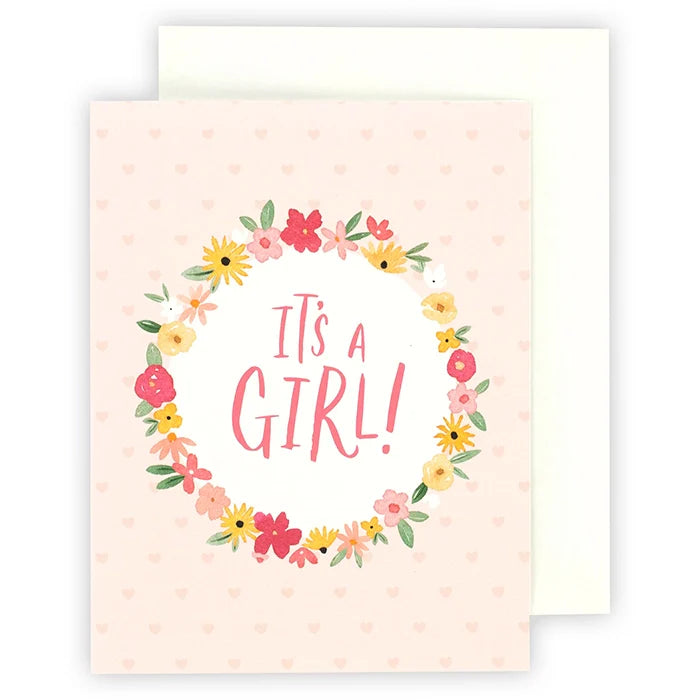 It's a Girl Greeting Card – Echo Park