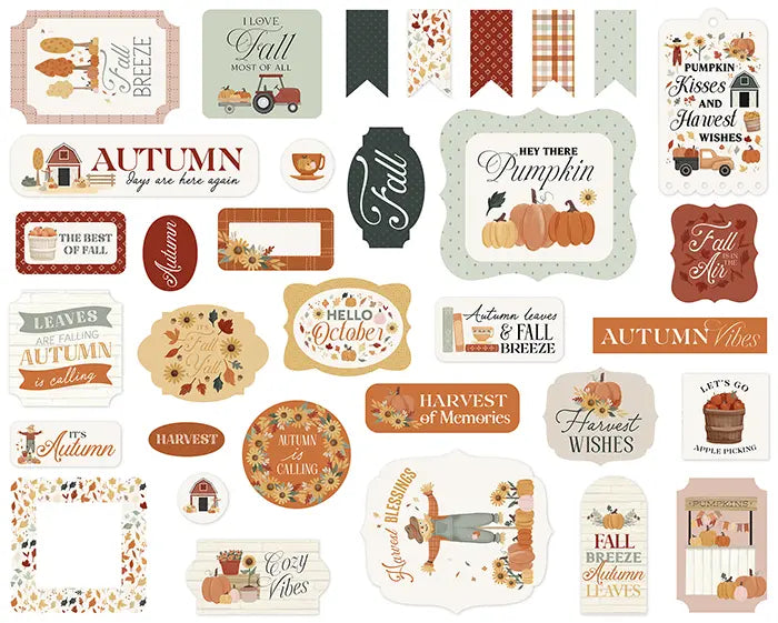 It's Autumn Ephemera Die Cuts - Carta Bella