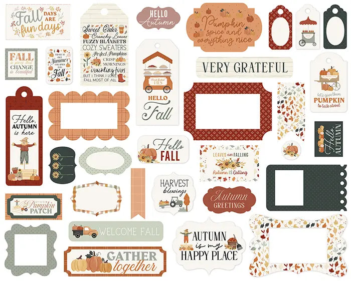 It's Autumn Frames & Tags - Carta Bella
