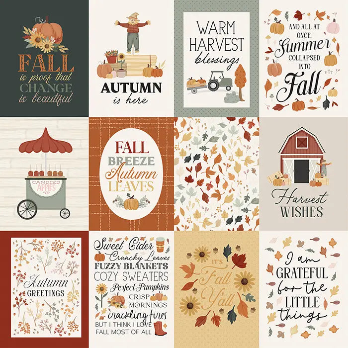 It's Autumn Scrapbook Collection Kit, 12" x 12" - Carta Bella